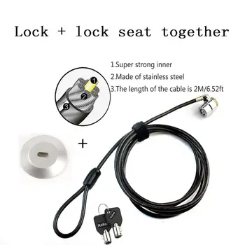 Computer lock - chain combination lock - computer notebook lock - laptop security - cable anti-theft - send lock
Computer lock - chain combination lock - computer notebook lock - laptop security - cable anti-theft - send lock