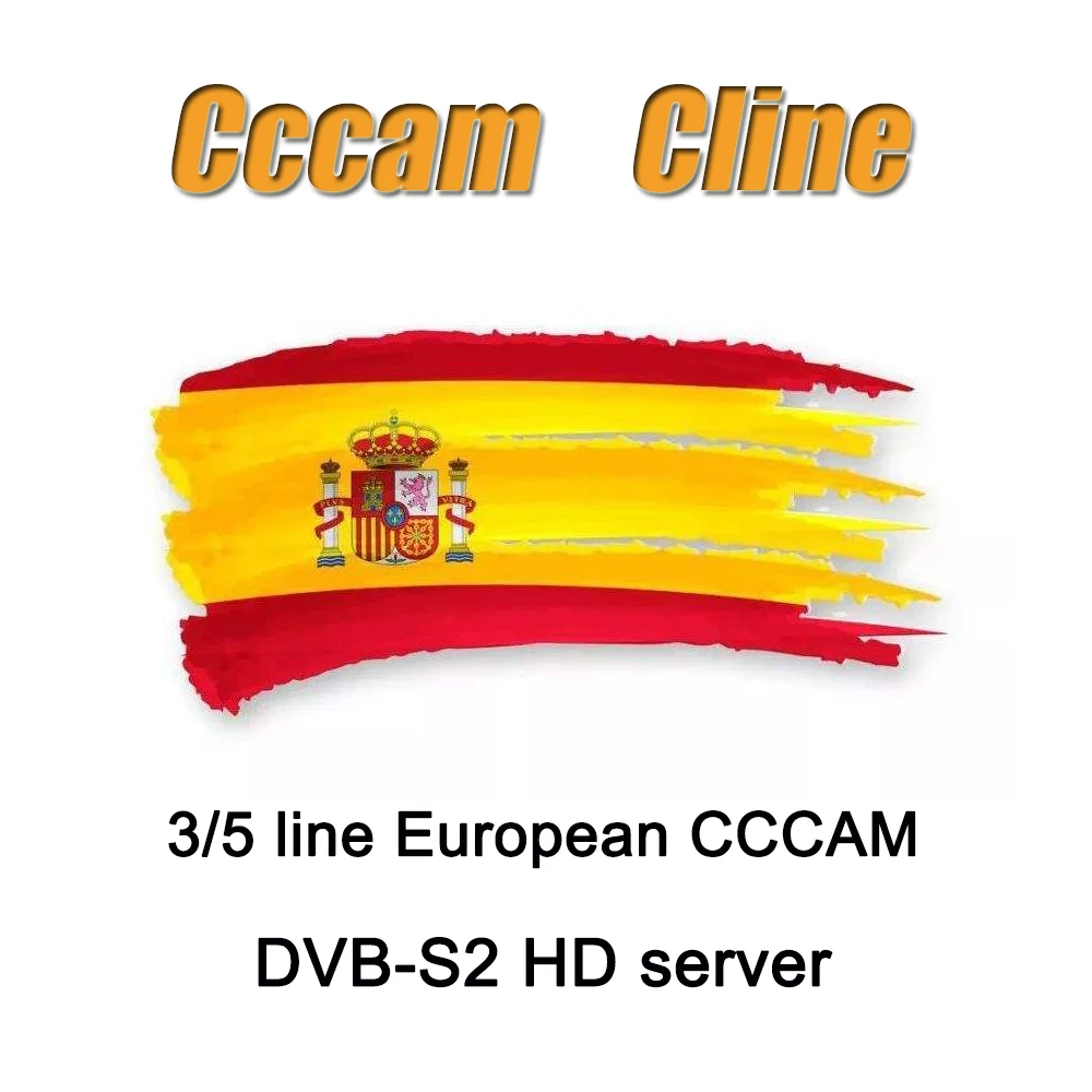 Europe TV Receiver CCCAM lines for 1 year spain used for DVB-S2 Receiver CCCAM satellite receiver europe channels 3/6 lines
Europe TV Receiver CCCAM lines for 1 year spain used for DVB-S2 Receiver CCCAM satellite receiver europe channels 3/6 lines