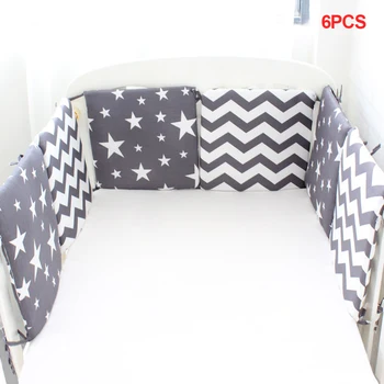 6pcs Bedding 30x30cm Crib Bumper Pads Padded Protector Square Baby Safe Breathable Pillows Cotton Blend Home Bedroom Nursery Bed
6pcs Bedding 30x30cm Crib Bumper Pads Padded Protector Square Baby Safe Breathable Pillows Cotton Blend Home Bedroom Nursery Bed