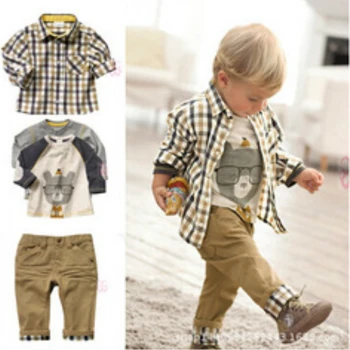 2020 Fashion Children Boys Clothing Sets Kids Winter Autumn Spring Cotton Long Sleeve Tops+Pants+coat 3Pcs Baby Clothes Set 2-9Y
2020 Fashion Children Boys Clothing Sets Kids Winter Autumn Spring Cotton Long Sleeve Tops+Pants+coat 3Pcs Baby Clothes Set 2-9Y