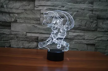 Marisa Kirisame 7 Color Lamp 3d Visual Led Night Lights For Kids Touch Usb Table Lampara Lampe Baby Sleeping Nightlight
Marisa Kirisame 7 Color Lamp 3d Visual Led Night Lights For Kids Touch Usb Table Lampara Lampe Baby Sleeping Nightlight