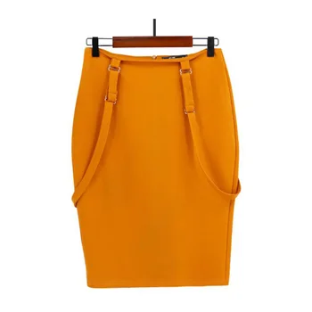 Two Shoulder Straps Skirts Womens High Waist Stretch Overall Skirt Wear To Work Ladies Office Pencil Skirt With Suspenders 
Two Shoulder Straps Skirts Womens High Waist Stretch Overall Skirt Wear To Work Ladies Office Pencil Skirt With Suspenders