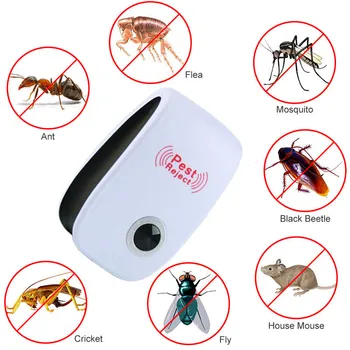 1PCS Multi-purpose Ultrasonic Pest Repeller Electronic Mosquito Killer Reject Bug Mosquito Cockroach Mouse Pest Killer Repeller
1PCS Multi-purpose Ultrasonic Pest Repeller Electronic Mosquito Killer Reject Bug Mosquito Cockroach Mouse Pest Killer Repeller