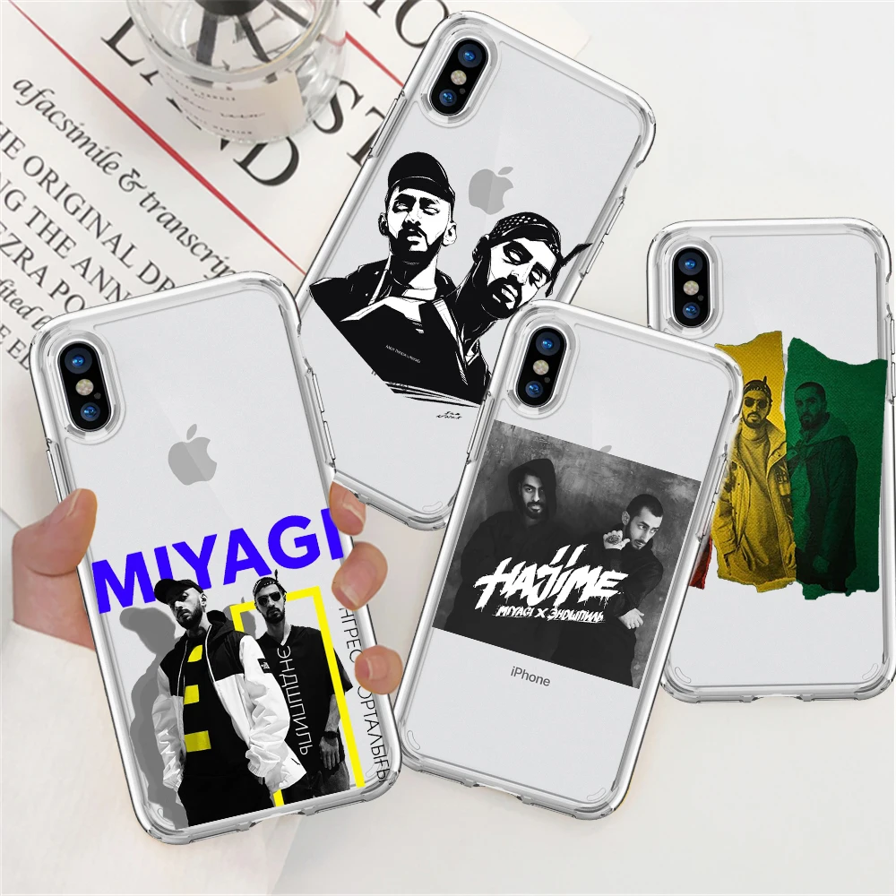 Аксессуары для телефона Hajime MiyaGi Andy Panda прозрачный мягкий чехол iphone 12ProMax 11 SE2020 X 7 XR