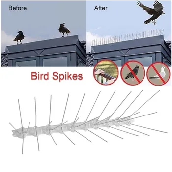 3/6/9/12pcs Bird Spikes Anti-climbing Security for Fence Walls Anti Pigeon Spike Get Rid of Pigeons and Scare Birds Pest Control
3/6/9/12pcs Bird Spikes Anti-climbing Security for Fence Walls Anti Pigeon Spike Get Rid of Pigeons and Scare Birds Pest Control