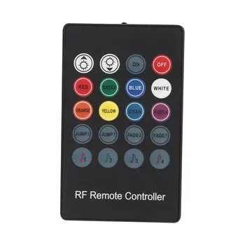 New LED RGB Music Controller 20 keys RF Remote Controller Sound Sensor Controller For RGB LED Strip Light Flexible
New LED RGB Music Controller 20 keys RF Remote Controller Sound Sensor Controller For RGB LED Strip Light Flexible