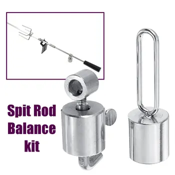 Chrome/Stainless Steel Rotisserie Grill Balance Kits Spit Rod Counterweight Outdoor Camping BBQ Accessories DIY Barbecue Tools
Chrome/Stainless Steel Rotisserie Grill Balance Kits Spit Rod Counterweight Outdoor Camping BBQ Accessories DIY Barbecue Tools