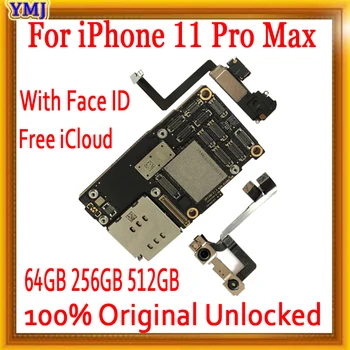 Full 100% unlocked Motherboard For iPhone 11 Pro max with/no Face ID good tested free iCloud Update Support LTE 4G,free shpping
Full 100% unlocked Motherboard For iPhone 11 Pro max with/no Face ID good tested free iCloud Update Support LTE 4G,free shpping