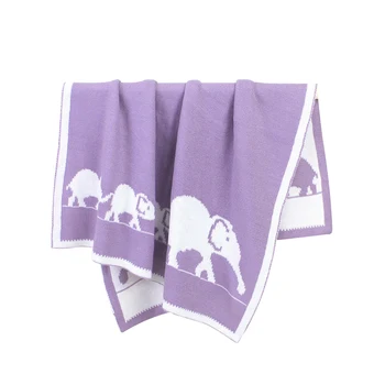 

Baby Blankets Knitted Soft Newborn Swaddle Wrap Animal Elephant Toddler Boys Girls Throws Quilt Kid Sofa Bedding Blanket Cartoon