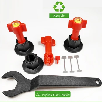 24PCS Reusable Wall Tile Leveling System Toolkit Leveler Wedges Tile Spacers for Flooring Wall Tile Carrelage tools for floors
24PCS Reusable Wall Tile Leveling System Toolkit Leveler Wedges Tile Spacers for Flooring Wall Tile Carrelage tools for floors