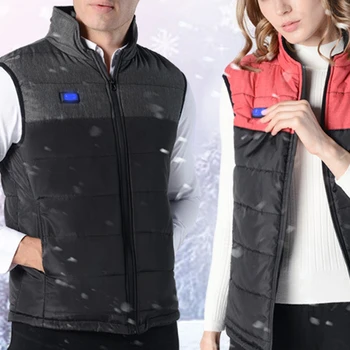 Heating Vest USB Smart Dual Control Fever Vest Cotton Coat Standing Collar Electric Vest Mountaineering Ski Vest Double Control
Heating Vest USB Smart Dual Control Fever Vest Cotton Coat Standing Collar Electric Vest Mountaineering Ski Vest Double Control