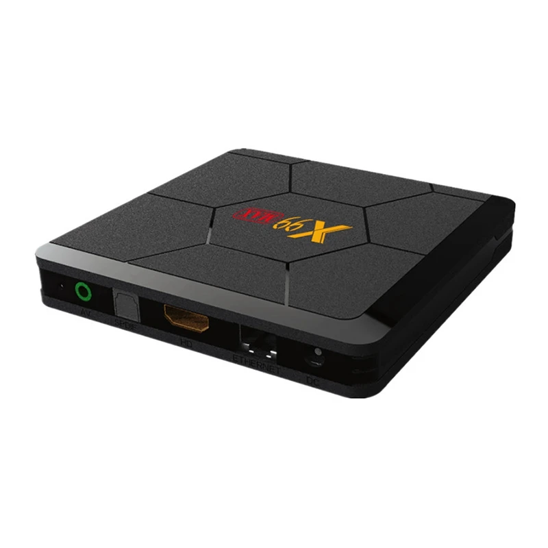 TV BOX Android 9.0 X99 M-X 4+128G S922 Solution 6 Core 64 Bit Set-Top Box Media 4K BOX(US Plug) | Электроника