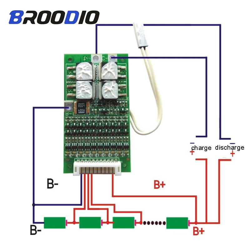 BMS 10S 40A 36V Li-ion Lithium Battery Charge Board 18650 With Protection Balancer PCM 10S BMS Balance Charging Circuit Board
BMS 10S 40A 36V Li-ion Lithium Battery Charge Board 18650 With Protection Balancer PCM 10S BMS Balance Charging Circuit Board