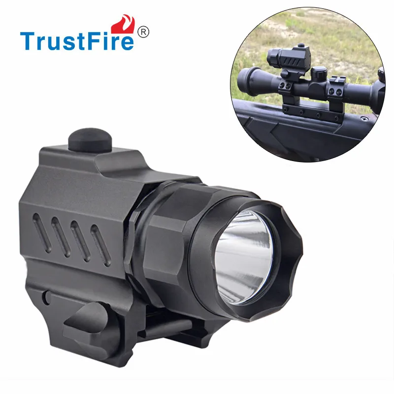 TrustFire G01 Pistol Light 210LM Tactical Gun Weapon Flashlight 2 Modes Equipments Mount Lights for Glock 17 19 21 22 Picatinny
TrustFire G01 Pistol Light 210LM Tactical Gun Weapon Flashlight 2 Modes Equipments Mount Lights for Glock 17 19 21 22 Picatinny
