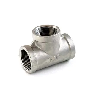 1/2" Tee 3 way F/F/F Threaded Pipe Fittings Stainless Steel SS304 Female x Female x Female 51mm Length Moonshine Still
1/2" Tee 3 way F/F/F Threaded Pipe Fittings Stainless Steel SS304 Female x Female x Female 51mm Length Moonshine Still