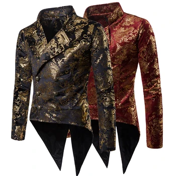2020 New Men's Palace Banquet Suit Coats Fashion Double-Breasted Men Tuxedo Suit Jacket European Size S-XXL Classic Blazers Male
2020 New Men's Palace Banquet Suit Coats Fashion Double-Breasted Men Tuxedo Suit Jacket European Size S-XXL Classic Blazers Male