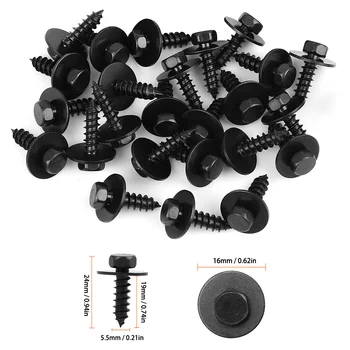 30pcs Screw Bolt Retainers Car Fender Mudguard Panel Clip Screw Accessories Fender Liner Fastener Rivet Fit for Toyota
30pcs Screw Bolt Retainers Car Fender Mudguard Panel Clip Screw Accessories Fender Liner Fastener Rivet Fit for Toyota