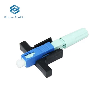 New Model 58MM SC UPC Fast Connector Single-Mode Connector FTTH Tool Cold Connector Tool Fiber Optic Quick Connnector
New Model 58MM SC UPC Fast Connector Single-Mode Connector FTTH Tool Cold Connector Tool Fiber Optic Quick Connnector