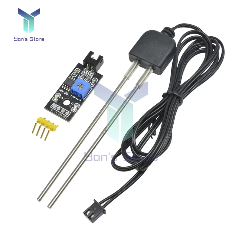 

Soil Moisture Detector Sensor Module Corrosion Resistant Probe Hygrometer Water Tester High Quality Humidity Test For Arduino