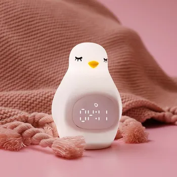 NEWKBO Smart penguin table alarm clock wake-up clock electronic desktop digital light multifunctional hotel family decoration
NEWKBO Smart penguin table alarm clock wake-up clock electronic desktop digital light multifunctional hotel family decoration