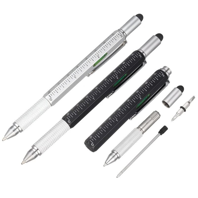 2 PC Multi-function Ballpoint Pen Vernier Caliber Roller Pen Measuring Tool Scale Ruler Pen Writing Instrument Stationery
2 PC Multi-function Ballpoint Pen Vernier Caliber Roller Pen Measuring Tool Scale Ruler Pen Writing Instrument Stationery