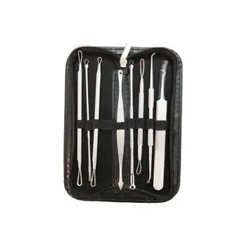 8Pcs/set Blackhead Acne Needles Tweezer Remover Removal Steel Kit Face Skin Pimple Stainless Tool Set Popper C8W4
8Pcs/set Blackhead Acne Needles Tweezer Remover Removal Steel Kit Face Skin Pimple Stainless Tool Set Popper C8W4