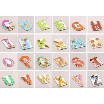 26Pcs Alphabets A- Z Puzzle Colorful Letters Cards Baby Early Learning Educational Development Toys Cognitive Alphabet Cards
26Pcs Alphabets A- Z Puzzle Colorful Letters Cards Baby Early Learning Educational Development Toys Cognitive Alphabet Cards