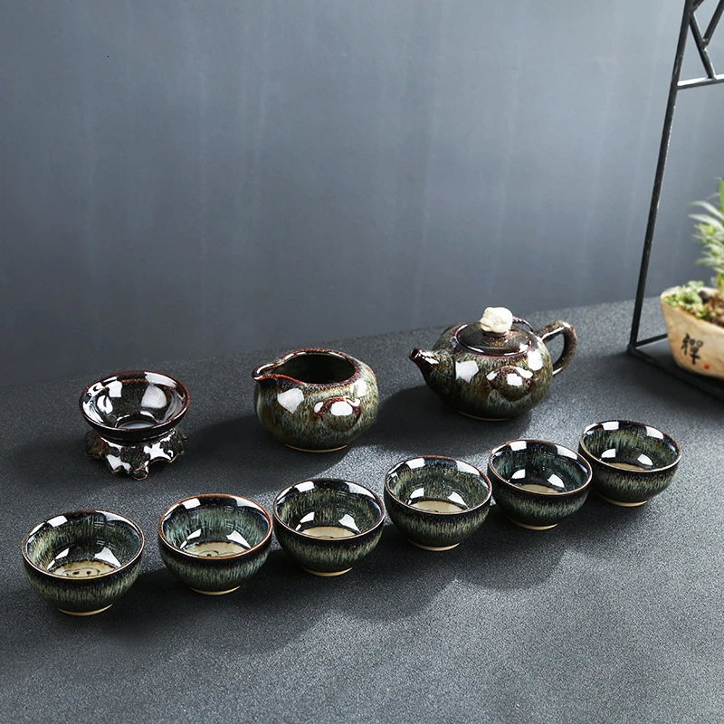 Originality Chinese Zodiac Pig Ceramics Fambe Jun Porcelain Tea Set Suit Activity Business Affairs Gift
Originality Chinese Zodiac Pig Ceramics Fambe Jun Porcelain Tea Set Suit Activity Business Affairs Gift