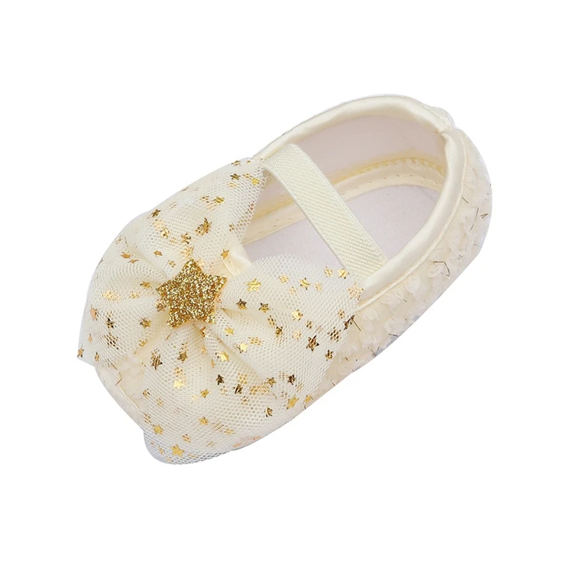 Autumn Spring Baby Girl Sweet Princess Shoes Star Net Yarn Bowknot Crib Shoes Newborn Kids Soft Sole Toddler Shoes 0-18M
Autumn Spring Baby Girl Sweet Princess Shoes Star Net Yarn Bowknot Crib Shoes Newborn Kids Soft Sole Toddler Shoes 0-18M
