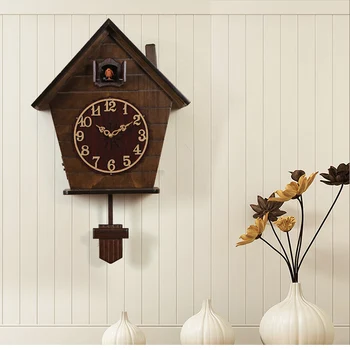 Large Vintage Wall Clock Wood 3d Living Room Japenese Pendulum Bird Silent Cuckoo Clock Timer Home Bedroom Reloj Decor Kids Room
Large Vintage Wall Clock Wood 3d Living Room Japenese Pendulum Bird Silent Cuckoo Clock Timer Home Bedroom Reloj Decor Kids Room