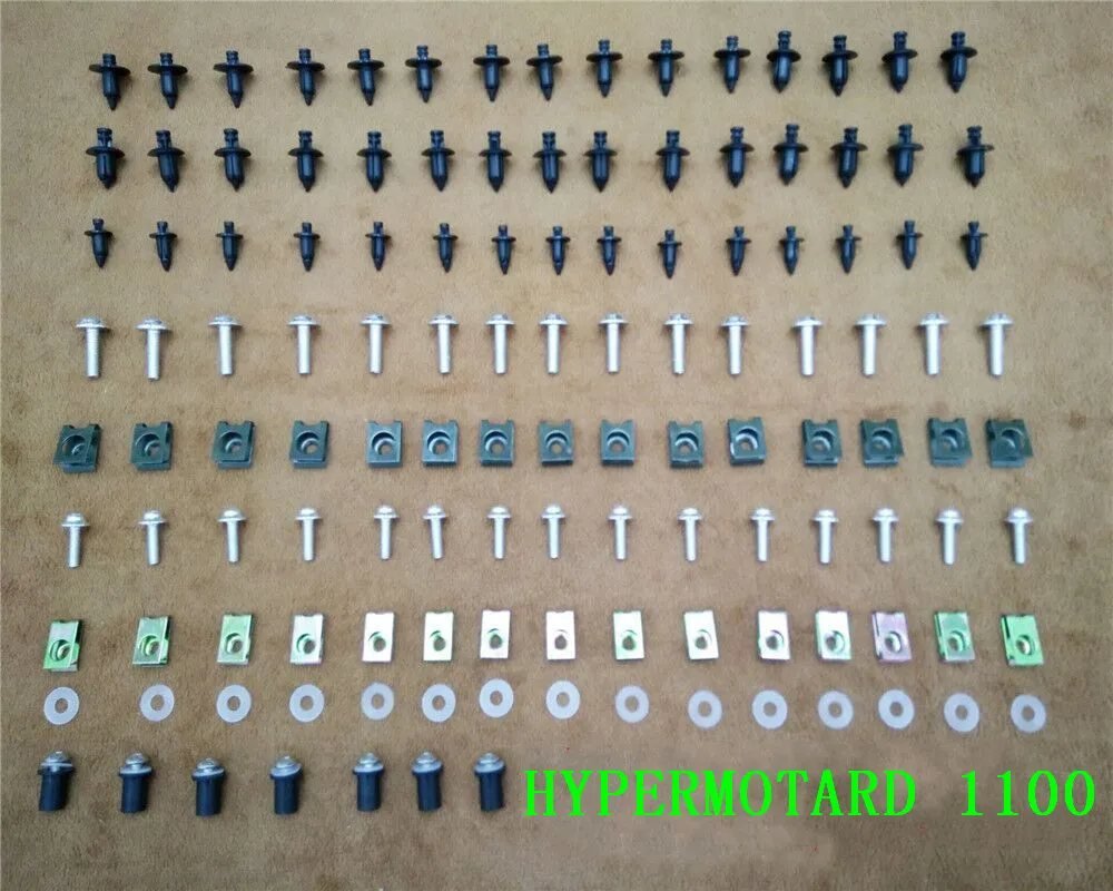 Fairing Bodywork Kit Bolts Screws For Fit For DUCATI HYPERMOTARD 1100/S/EVO SP 2007-2012
Fairing Bodywork Kit Bolts Screws For Fit For DUCATI HYPERMOTARD 1100/S/EVO SP 2007-2012