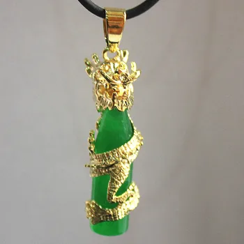 free shipping Wholesale/retail fancy Chinese Wind Cylinder jade + Dragon Pendants Necklace
free shipping Wholesale/retail fancy Chinese Wind Cylinder jade + Dragon Pendants Necklace