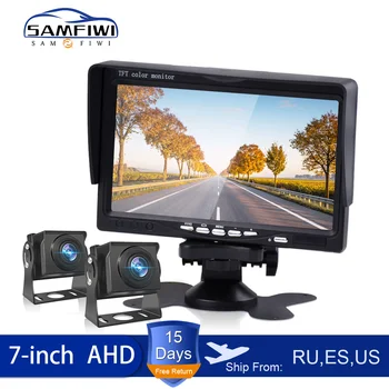 7 inch Car Monitor IPS AHD Display Cameras Reverse Camera Parking System for Car Rear view Monitors For Backup Camera Truck Bus
7 inch Car Monitor IPS AHD Display Cameras Reverse Camera Parking System for Car Rear view Monitors For Backup Camera Truck Bus