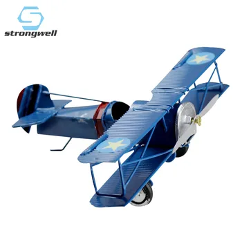 Strongwell Retro Fighter Figurine Metal Antique Airplane Model Statue Classic Fighter Crafts Cafe Bar Decoration Biplane Gift
Strongwell Retro Fighter Figurine Metal Antique Airplane Model Statue Classic Fighter Crafts Cafe Bar Decoration Biplane Gift