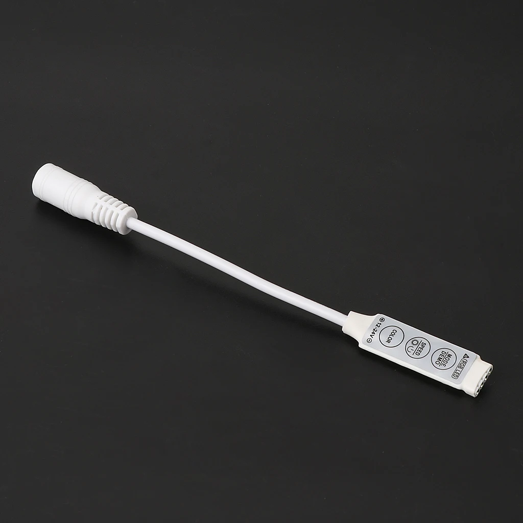 Professional Mini Size DC12V-24V RGB Led Controller Dimmer Mini 3 keys Connector Drop Ship Support
Professional Mini Size DC12V-24V RGB Led Controller Dimmer Mini 3 keys Connector Drop Ship Support