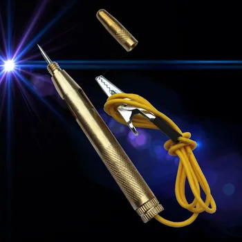 2019 New DC 6V 12V 24V Probe Light System Test Probe Lamp Auto Car Light Circuit Tester Lamp Voltage Test Pen Detector Copper
2019 New DC 6V 12V 24V Probe Light System Test Probe Lamp Auto Car Light Circuit Tester Lamp Voltage Test Pen Detector Copper