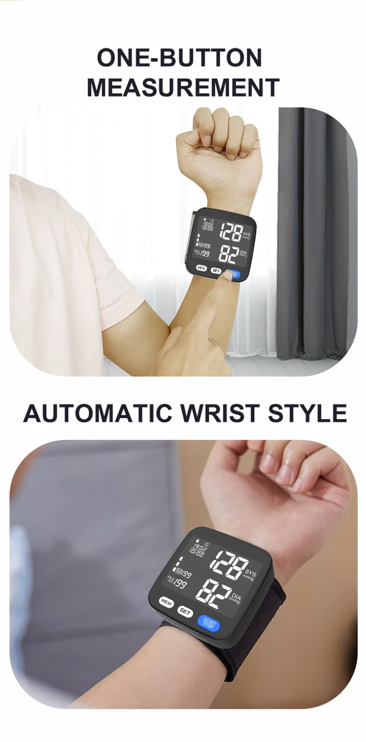 New Blood Pressure Monitor Wrist