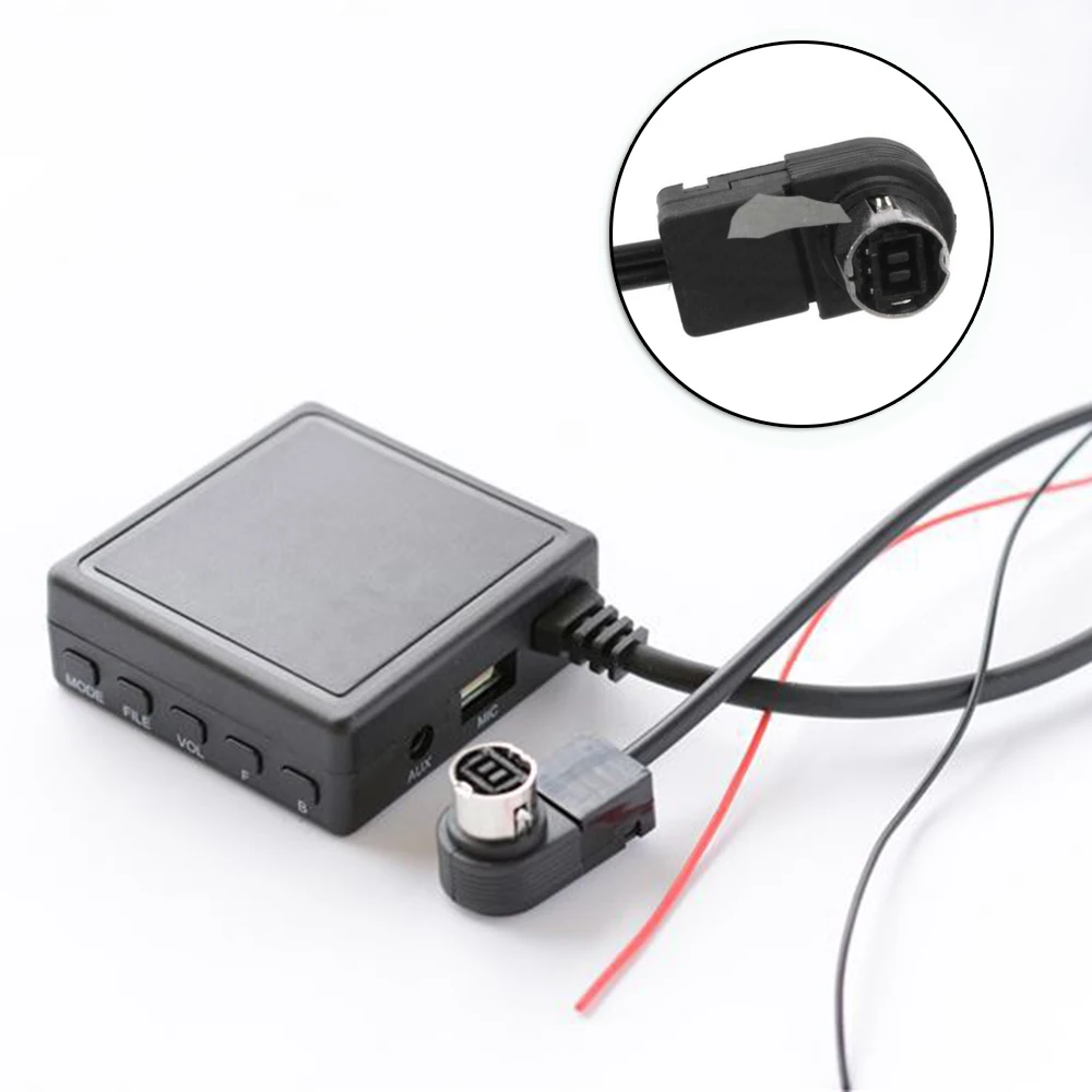 USB Bluetooth адаптер беспроводной микрофонный кабель для замены музыки авто |