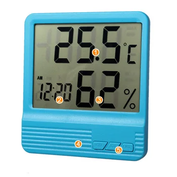 DIDIHOU Electronic Thermometer Hygrometer Digital Temperature Humidity Monitor Stand Bracket Hanging Type Digital Thermometer 
DIDIHOU Electronic Thermometer Hygrometer Digital Temperature Humidity Monitor Stand Bracket Hanging Type Digital Thermometer