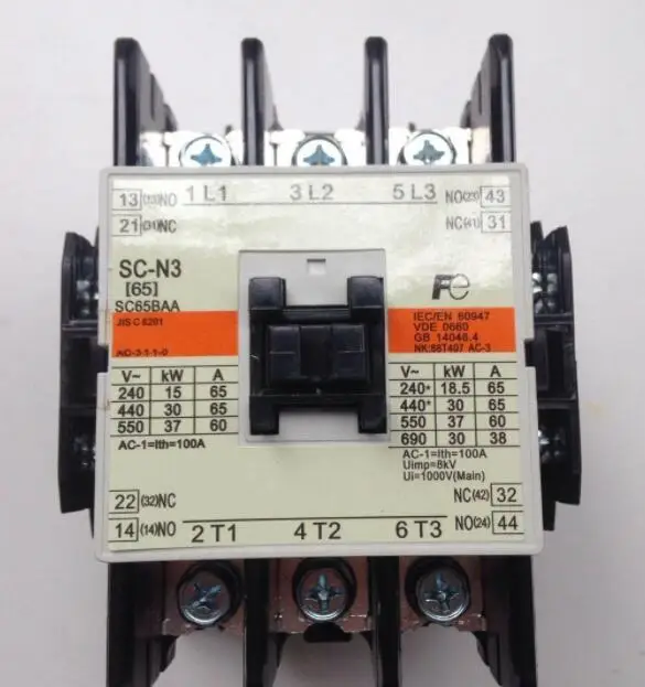 

SC-N3 AC220V 3P 65A 220VAC SC AC contactor (AC coil)