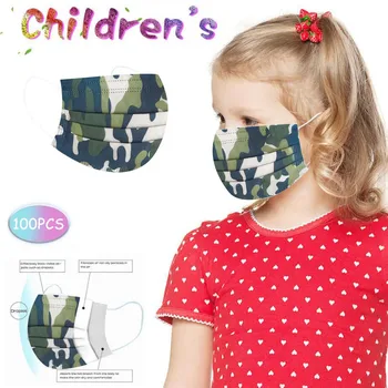 100pcs Face Children's Multicolor Camouflage Mask Printed Disposable Masks Print In Stock Facemask One time Masker Halloween
100pcs Face Children's Multicolor Camouflage Mask Printed Disposable Masks Print In Stock Facemask One time Masker Halloween