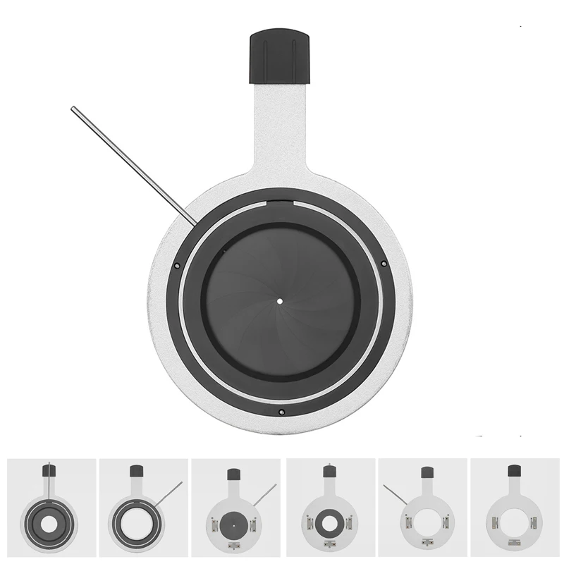 Focalize Conical Snoots Condenser lens Adjust Aperture Ring from point to circularity for Dedicated AL-16
Focalize Conical Snoots Condenser lens Adjust Aperture Ring from point to circularity for Dedicated AL-16