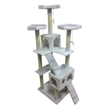 Cat Tree Cat's Tree Tower Pet Bed Toy Scratper Cats Climbing Furniture180cm Sisal Playing Toy Climbing Frame Pet Furniture
Cat Tree Cat's Tree Tower Pet Bed Toy Scratper Cats Climbing Furniture180cm Sisal Playing Toy Climbing Frame Pet Furniture