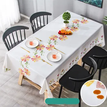 Rectangular pvc Tablecloth Waterproof Oil-Proof Polyester Soft Table Cover Protector Picnic Mat Dinner Kitchen Decor
Rectangular pvc Tablecloth Waterproof Oil-Proof Polyester Soft Table Cover Protector Picnic Mat Dinner Kitchen Decor