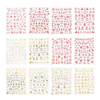 12 Sheets Nail Decal Chic Unique Adorable Nail Decor Nail Paste Manicure Decals for Ladies Decoration Women 
12 Sheets Nail Decal Chic Unique Adorable Nail Decor Nail Paste Manicure Decals for Ladies Decoration Women