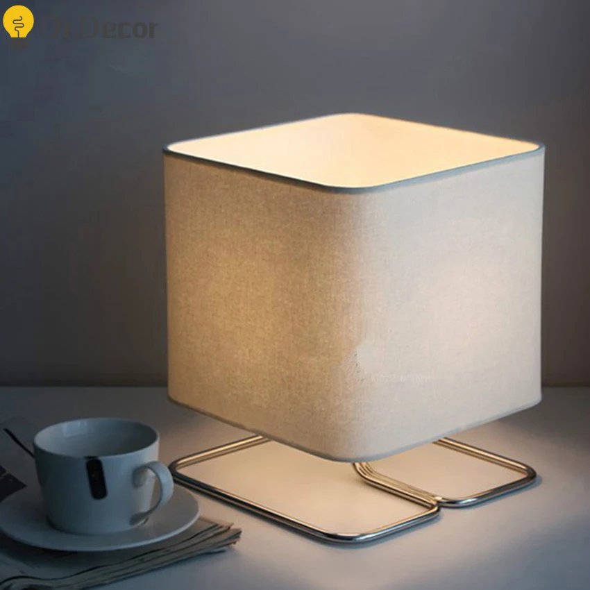 European Minimalism Led Table Lamp Office Lighting Cloth Lampshade Reading Table Lights Modern Art Deco Bedside Lamp Desk Lamp
European Minimalism Led Table Lamp Office Lighting Cloth Lampshade Reading Table Lights Modern Art Deco Bedside Lamp Desk Lamp