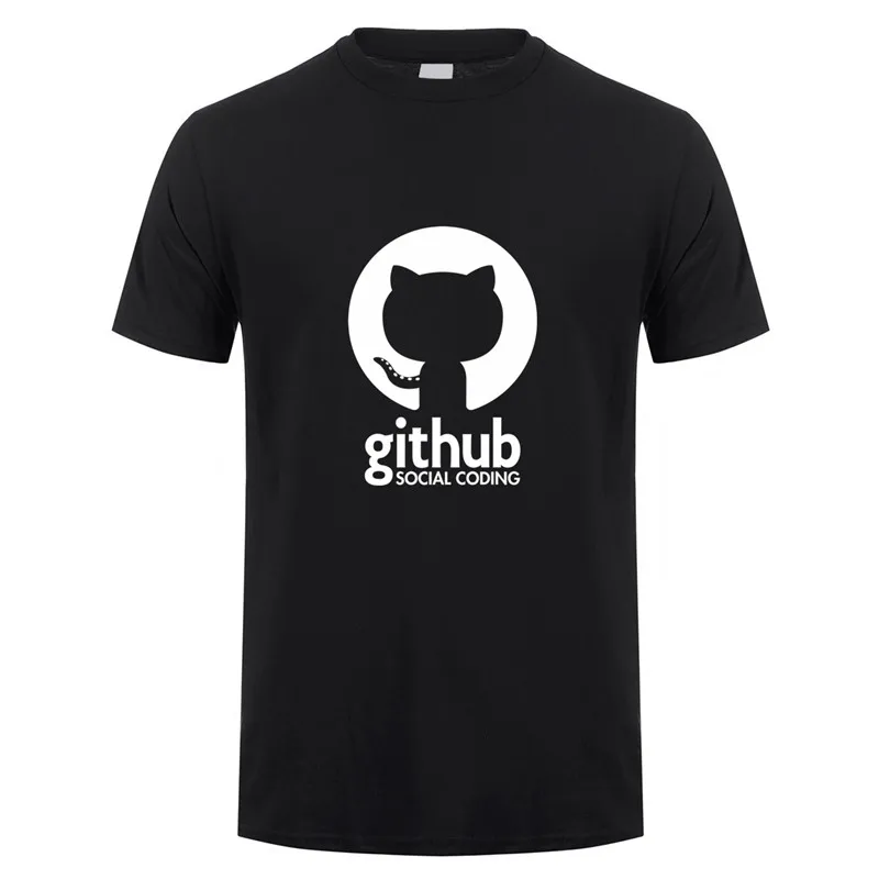 Github Cat T Shirt Social Coding Tshirts Computer Programmer Short Sleeve T-Shirt Lh-150
Github Cat T Shirt Social Coding Tshirts Computer Programmer Short Sleeve T-Shirt Lh-150