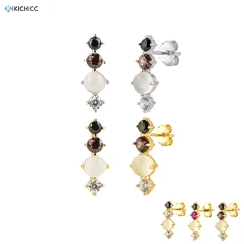Kikichicc 925 Sterling Silver Six Colorful Zircon CZ Line Stud Earring 2020 Fashion Women Crystal Piercing Rock Punk Jewelry
Kikichicc 925 Sterling Silver Six Colorful Zircon CZ Line Stud Earring 2020 Fashion Women Crystal Piercing Rock Punk Jewelry