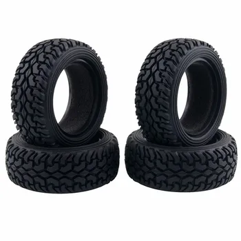 4pcs 1/10 RC Rally Rubber Tires for Tamiya Kyosho 4WD HPI HSP Drift On-Road Racing Touring Car
4pcs 1/10 RC Rally Rubber Tires for Tamiya Kyosho 4WD HPI HSP Drift On-Road Racing Touring Car