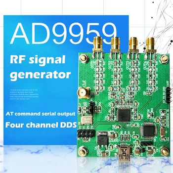 AD9959 Radio Frequency Signal Generator DDS Module RF Signal Source Radio Frequency Signal Four-channel DDS module AT command
AD9959 Radio Frequency Signal Generator DDS Module RF Signal Source Radio Frequency Signal Four-channel DDS module AT command
